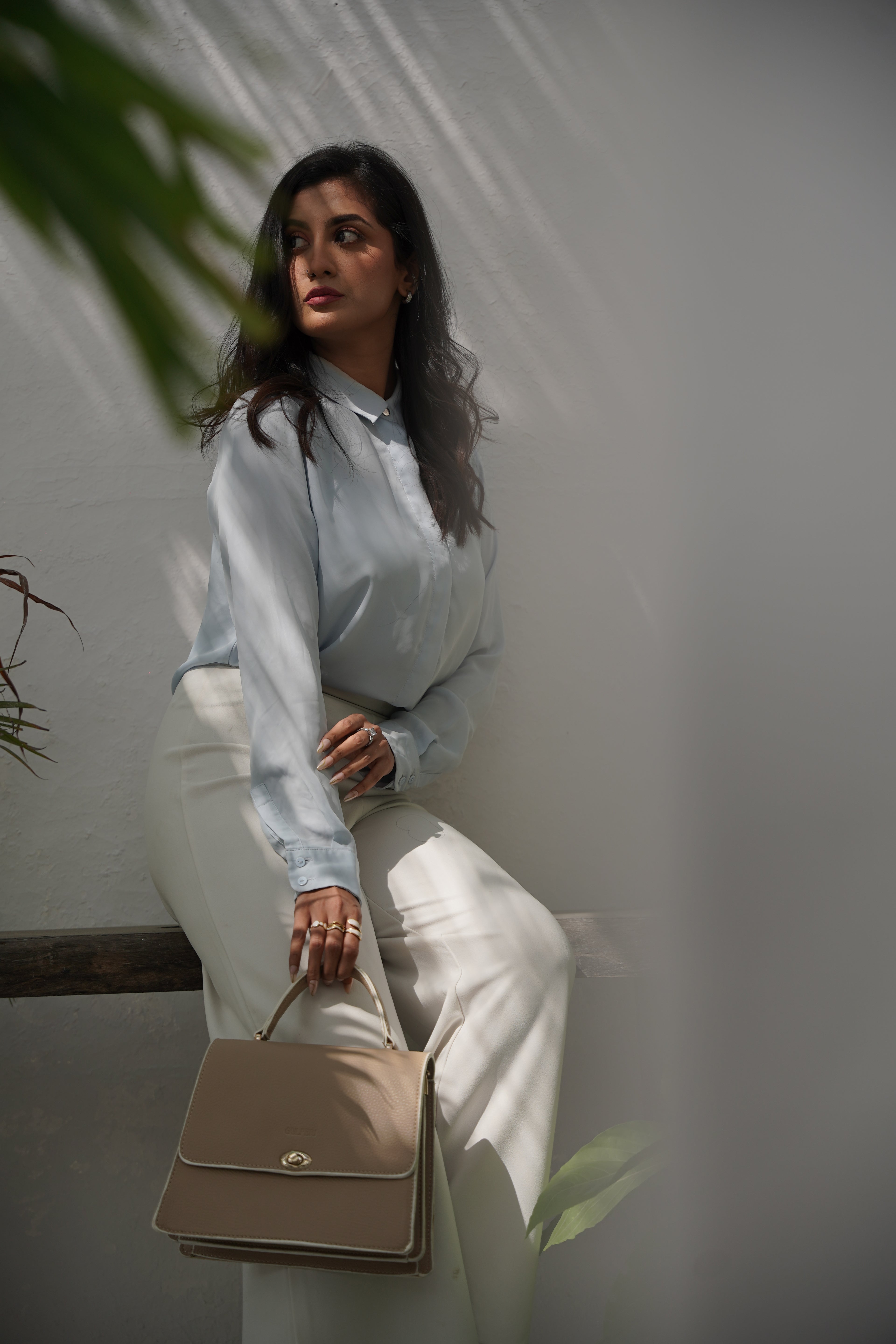 Poise Bag – Premium Faux Leather Crossbody & Shoulder Bag for Women | Flap + Zip | Gold-Tone Accessories