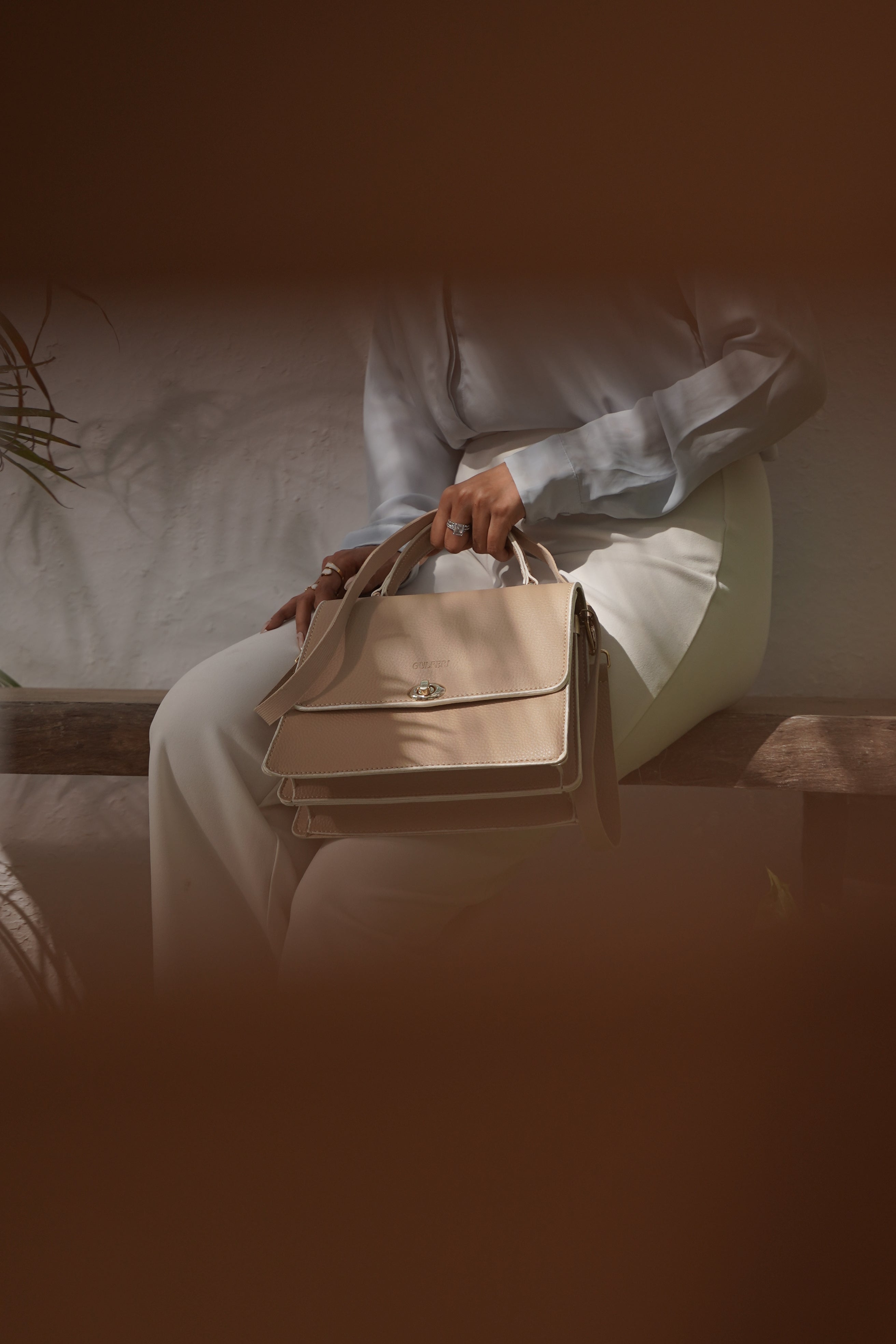 Poise Bag – Premium Faux Leather Crossbody & Shoulder Bag for Women | Flap + Zip | Gold-Tone Accessories