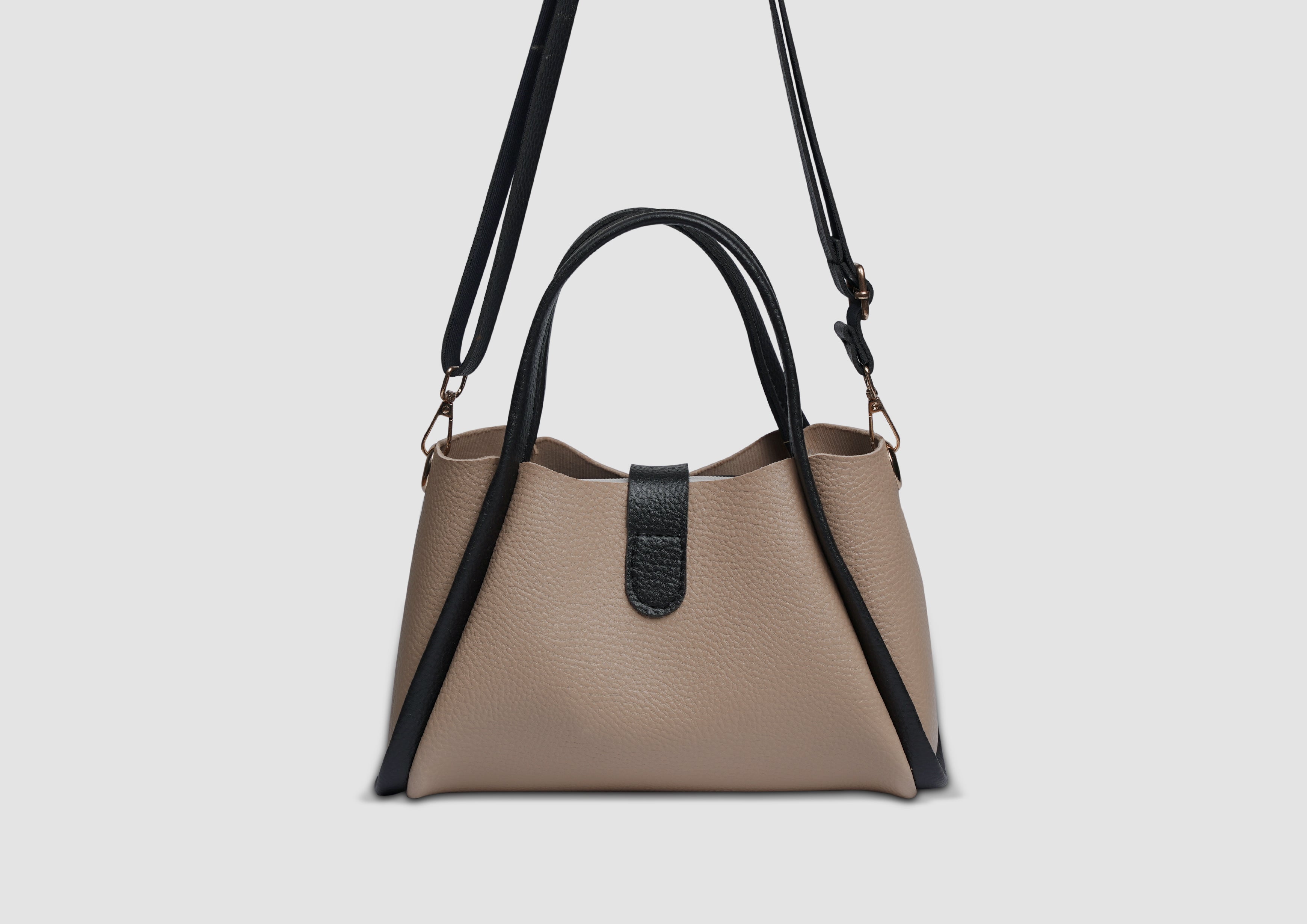 Mini Bee Handbag – Premium Faux Leather Women’s Shoulder & Crossbody Bag | Lock Closure | Gold-Tone Accessories