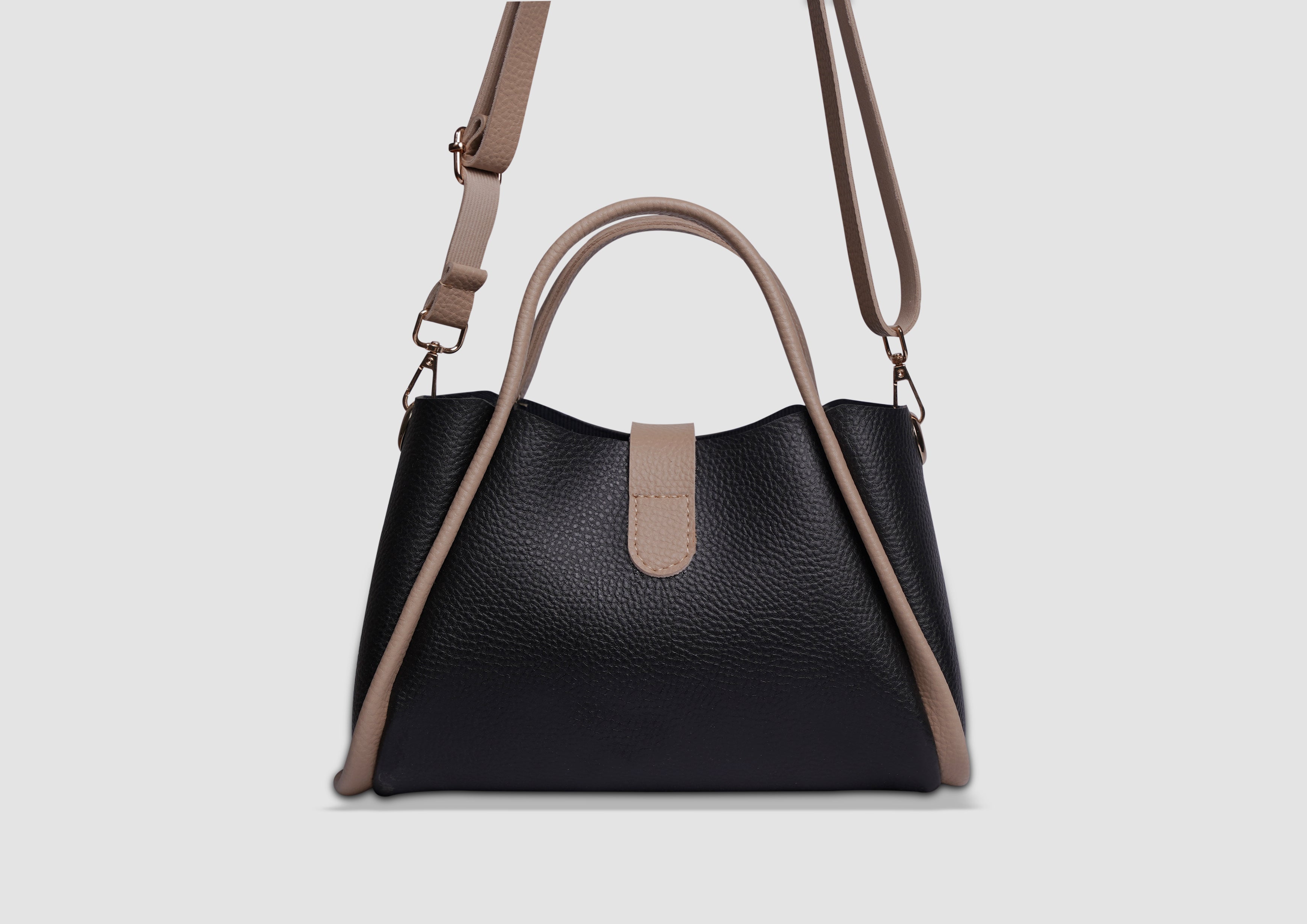 Mini Bee Handbag – Premium Faux Leather Women’s Shoulder & Crossbody Bag | Lock Closure | Gold-Tone Accessories