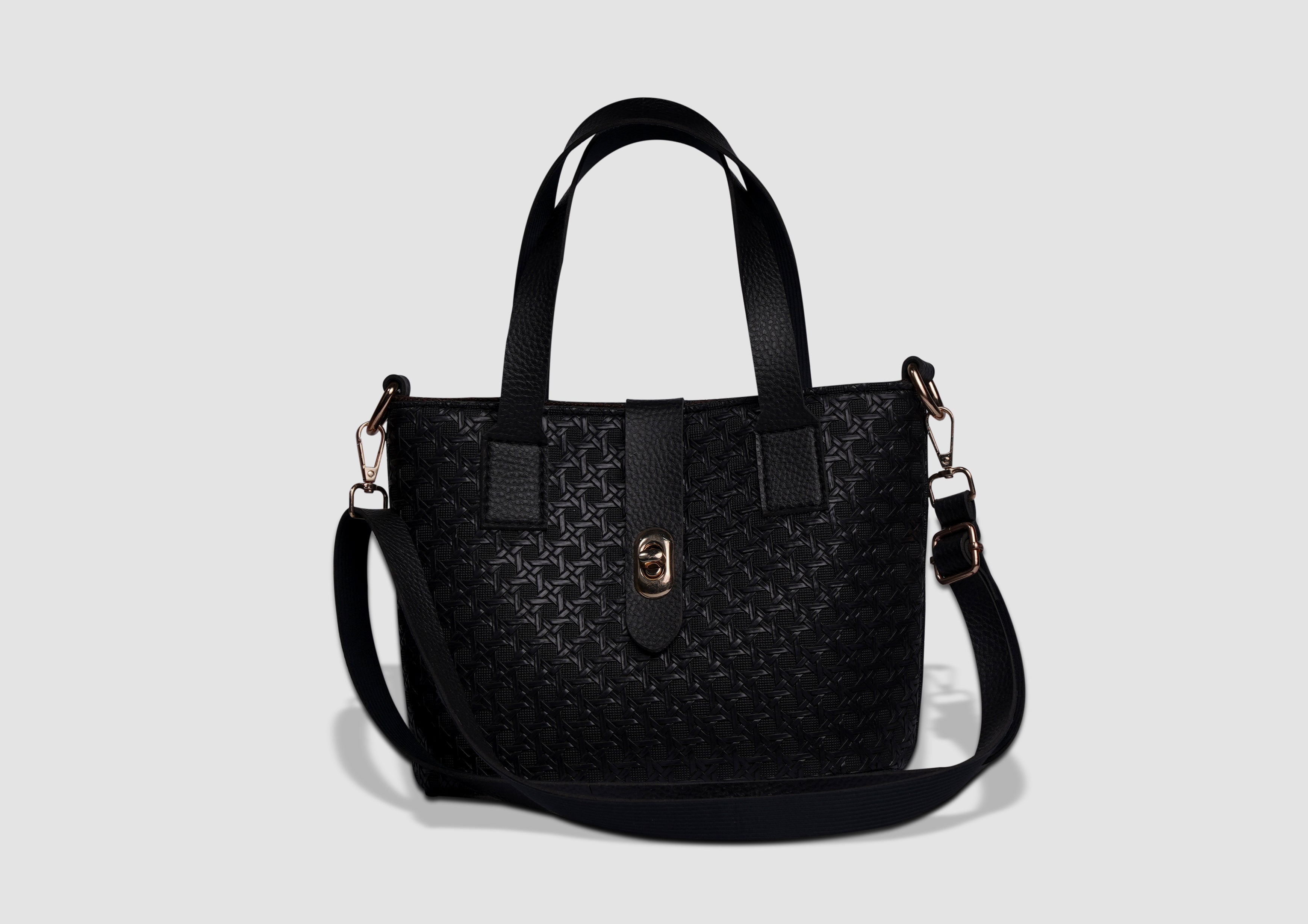 Petals Basket Handbag – Premium Faux Leather Women’s Crossbody & Shoulder Bag | Zipper Closure | Multiple Colors